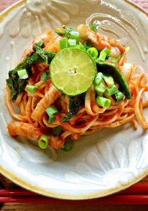 ちむどん飯！やんばるナポリタン-レシピのメイン写真