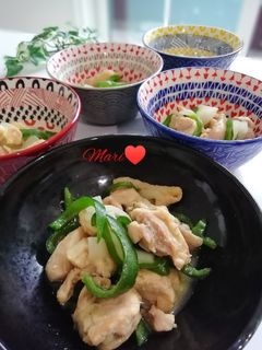 鶏ももとピーマンの味噌炒め-レシピのメイン写真