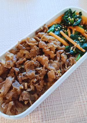 お弁当に！冷めても柔らかい牛しぐれ煮-レシピのメイン写真