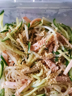 簡単!中華サラダ!もやしはレンチン!-レシピのメイン写真