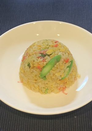 アスパラガスのパラパラチャーハン-レシピのメイン写真