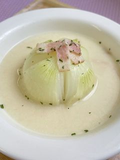 ベジ♪まるごと新たまねぎのチーズスープ-レシピのメイン写真