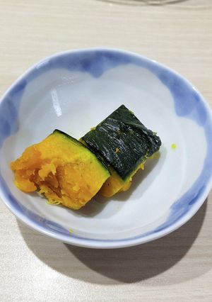 レンジで簡単!冷凍かぼちゃの塩バター煮-レシピのメイン写真