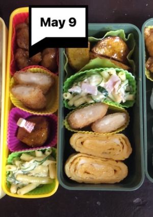 ヤツと私の弁当たまに娘　5/9-レシピのメイン写真