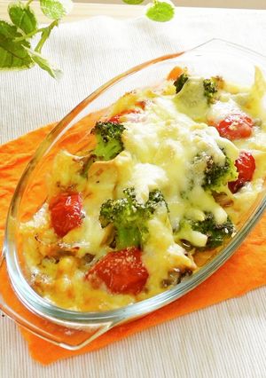 ジューシーさば缶と野菜のグラタン-レシピのメイン写真