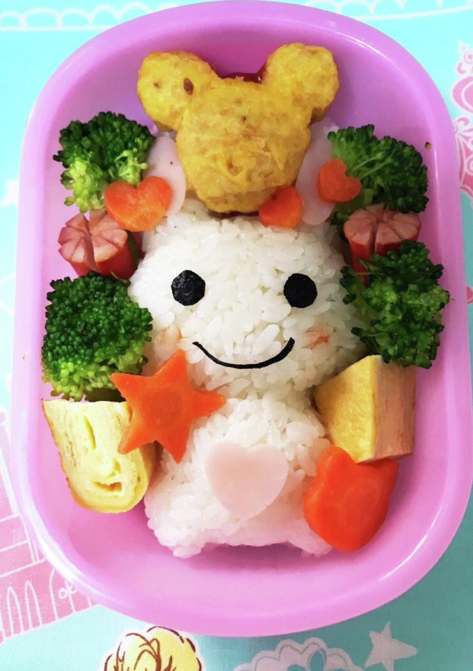 簡単☆うさぎちゃん幼稚園お弁当-レシピのメイン写真