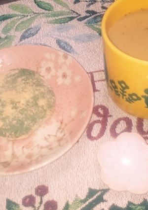 よもぎ大福をきな粉でまぶして-レシピのメイン写真