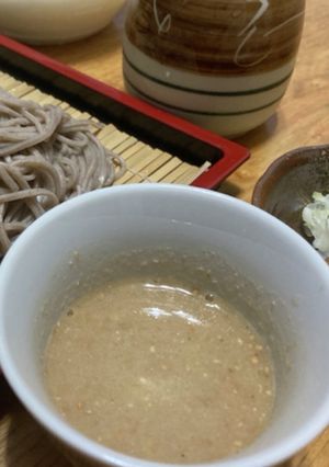 くるみ蕎麦つゆ-レシピのメイン写真