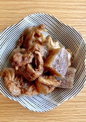 染みじゅわ～！ポンすじこん-レシピのメイン写真