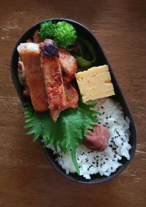 JK☆豚肉の味噌漬け焼き弁当♪-レシピのメイン写真