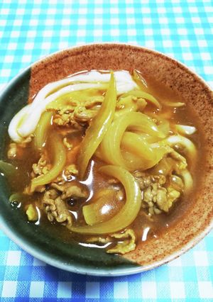 我が家のカレーうどん-レシピのメイン写真