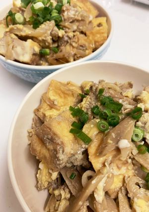 柳川風丼-レシピのメイン写真