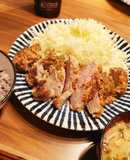 ノンフライヤーdeかたまり肉の豚カツ