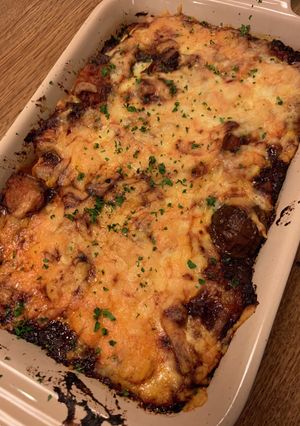 簡単ナスラザニア　市販ミートソースでも可-レシピのメイン写真