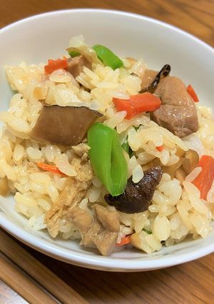 超簡単♪鶏五目　混ぜご飯-レシピのメイン写真