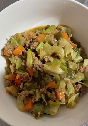 麻婆キャベツ-レシピのメイン写真