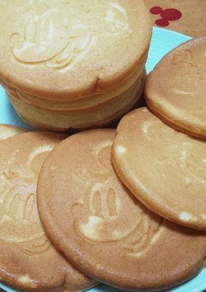 ミニーのパンケーキ-レシピのメイン写真