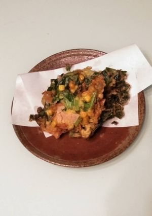 ほうれん草のかき揚げ-レシピのメイン写真