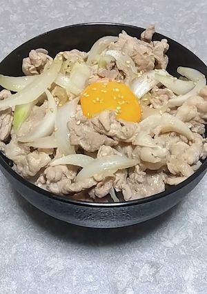 調味料2つ◎簡単◎豚丼-レシピのメイン写真