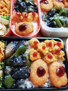 高校生息子、旦那、娘弁当(5/10)-レシピのメイン写真