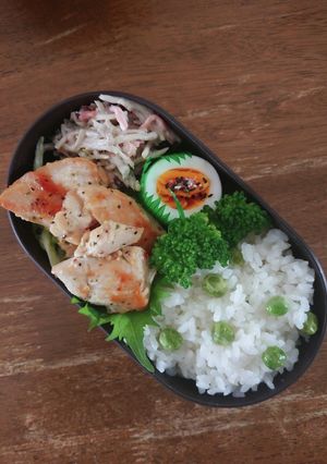 JK☆グリンピースご飯弁当♪-レシピのメイン写真