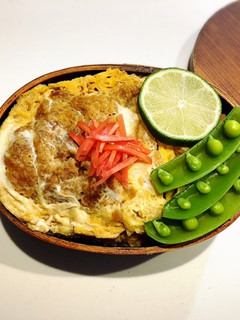 のっけ弁当2022.05.10カツ丼-レシピのメイン写真
