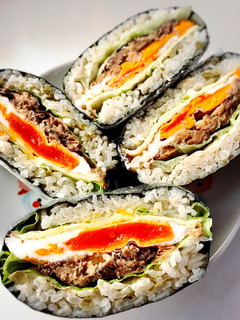 【おにぎらずシリーズ】いわし(みそ煮)缶-レシピのメイン写真