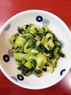 簡単!青梗菜炒め-レシピのメイン写真