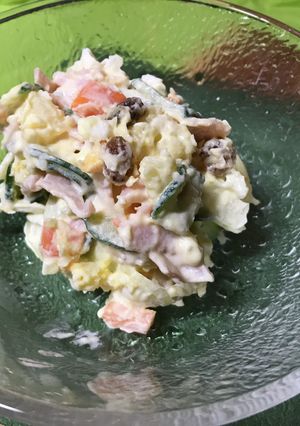 ポテトサラダ・レーズン入り-レシピのメイン写真
