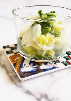 レンチンで。白菜の甘めな昆布だし和え-レシピのメイン写真