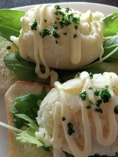 マヨマッシュポテトのオープンサンド-レシピのメイン写真