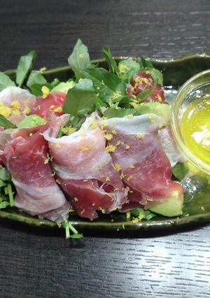 アボカドとクレソンの生ハム巻き-レシピのメイン写真
