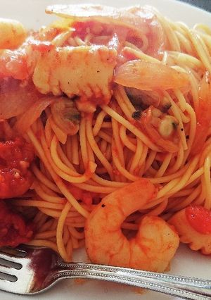 ペスカトーレ風パスタ-レシピのメイン写真