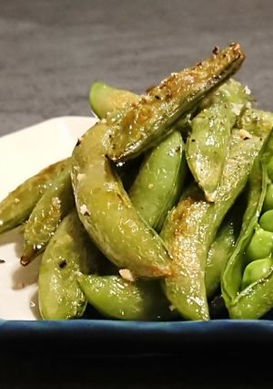 スナップえんどうが止まらない。素揚げ-レシピのメイン写真