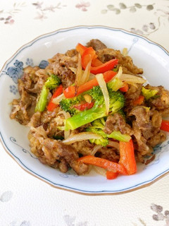 美味しく鉄分♪牛肉のオイスター炒め-レシピのメイン写真