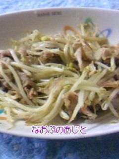 簡単!豚もやし炒め!-レシピのメイン写真