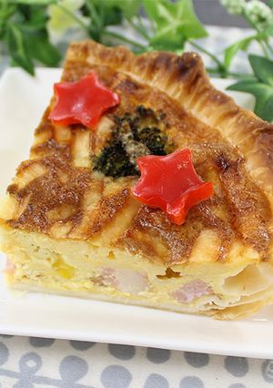 ［糖質制限］混ぜて焼くだけ！豆腐キッシュ-レシピのメイン写真