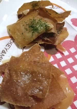 春巻きの皮で　美味しいスナック♪-レシピのメイン写真