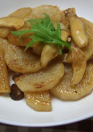 ✿長芋とエリンギのバター醤油炒め✿-レシピのメイン写真