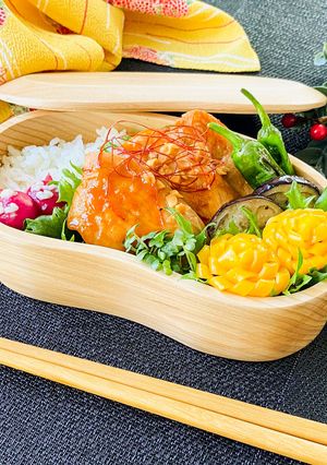 63℃ 鶏むねの旨辛ヤンニョムチキン弁当-レシピのメイン写真