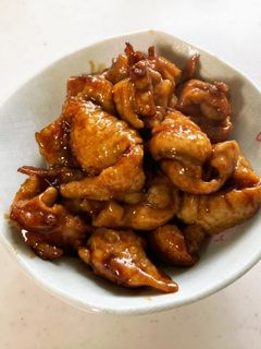 鶏皮煮(焼き鳥のタレ使用)-レシピのメイン写真