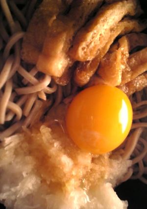 きつねおろし月見そば-レシピのメイン写真