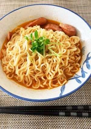 サッポロ100番エビのビスク風ラ・メーン-レシピのメイン写真
