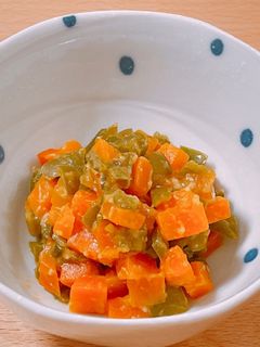 【作り置き】人参とピーマンの味噌炒め-レシピのメイン写真