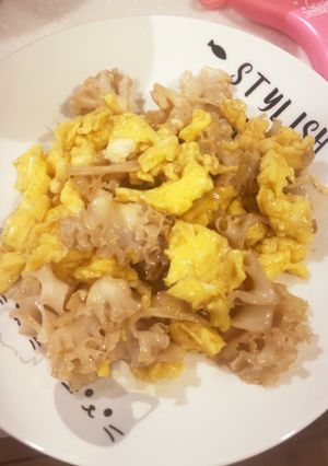 ハナビラタケのオイスター炒め-レシピのメイン写真