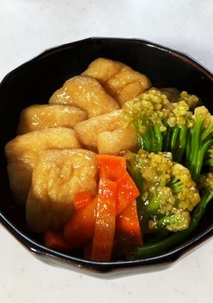 油揚げとカリフラワーの煮物-レシピのメイン写真