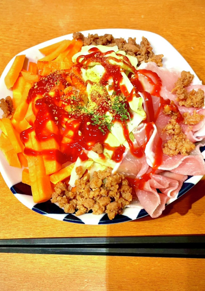 マゼー　のせて混ぜるだけ(^^)-レシピのメイン写真