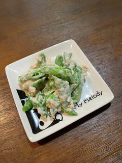 スナップエンドウのツナマヨ和え-レシピのメイン写真