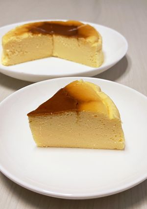 手土産にも☆褒められ節約チーズスフレ-レシピのメイン写真