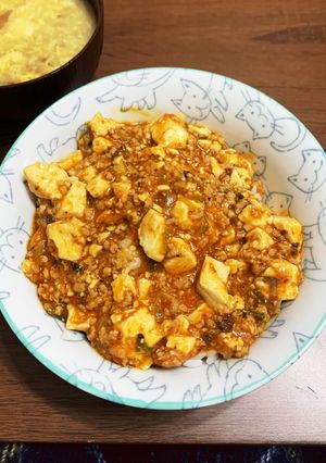 麻婆豆腐の素で本格？黒麻婆豆腐-レシピのメイン写真